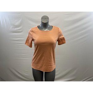 Alfred Sung Women's Back Zip T shirt Size Medium